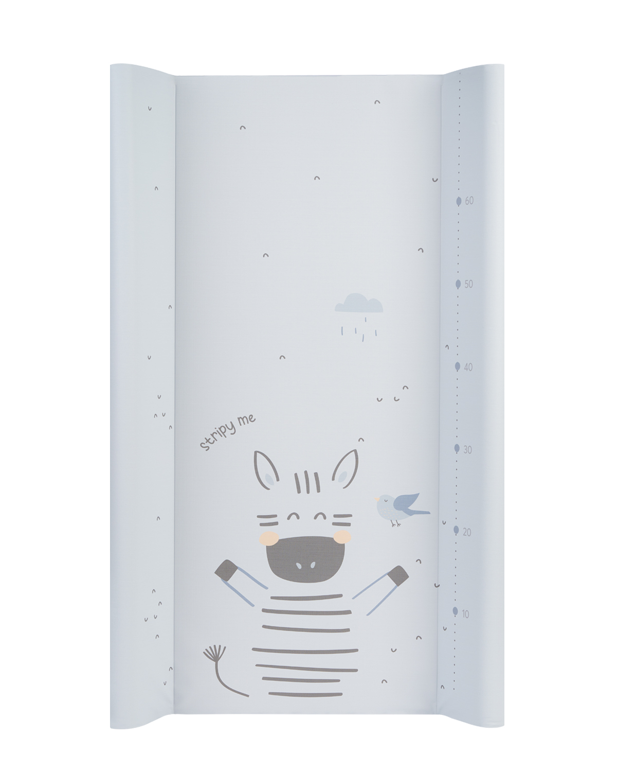 Мека PVC подложка за повиване 50х80см Stripy Friends