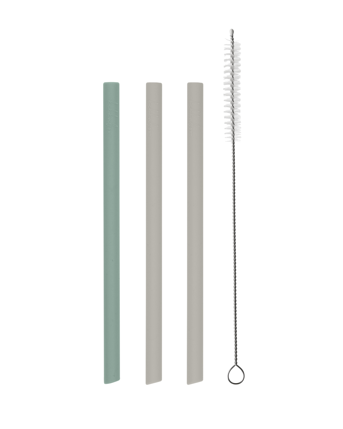 Сет сламки 3 бр Platinum Silicone Sage