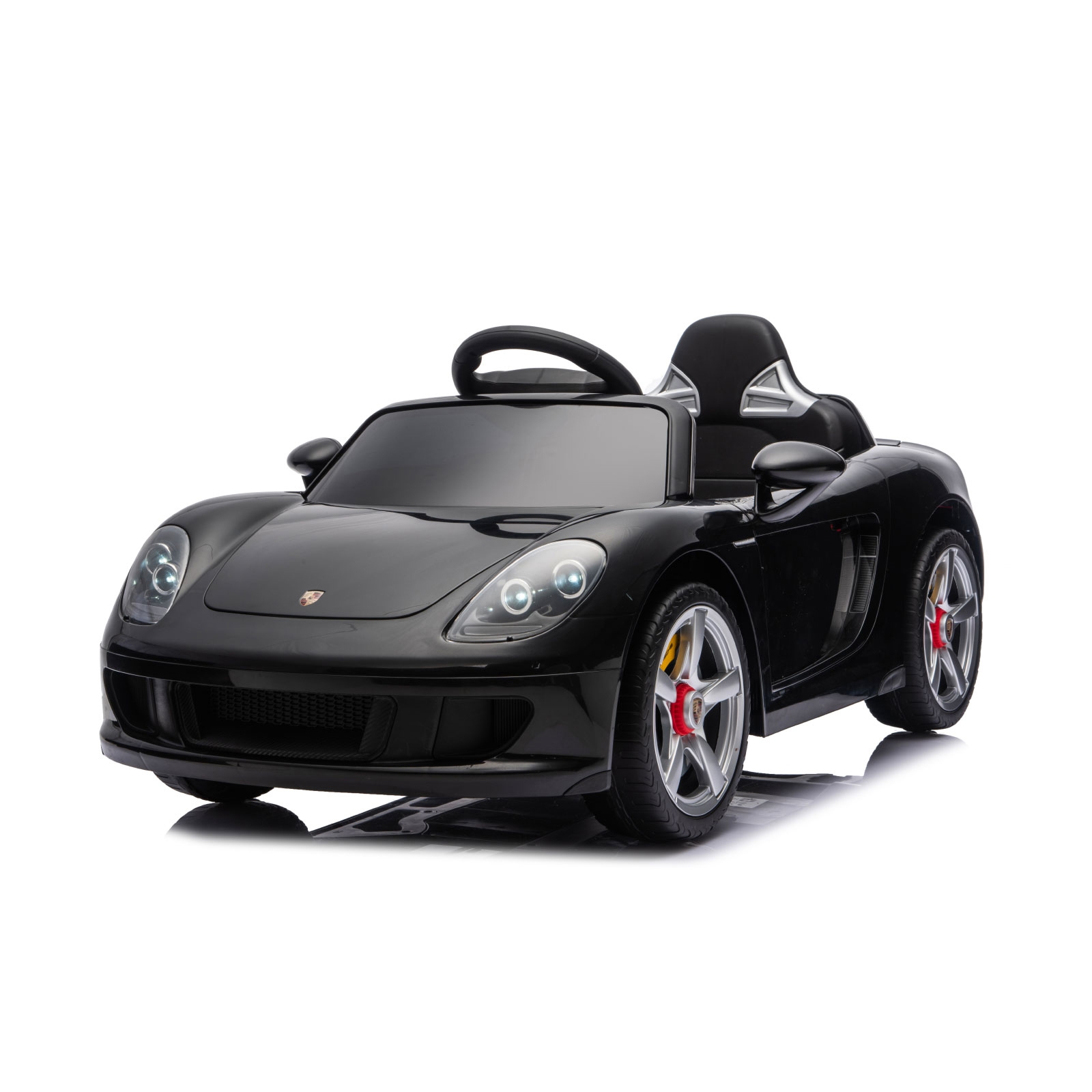 Ел. кола Porsche Carrera GT черна
