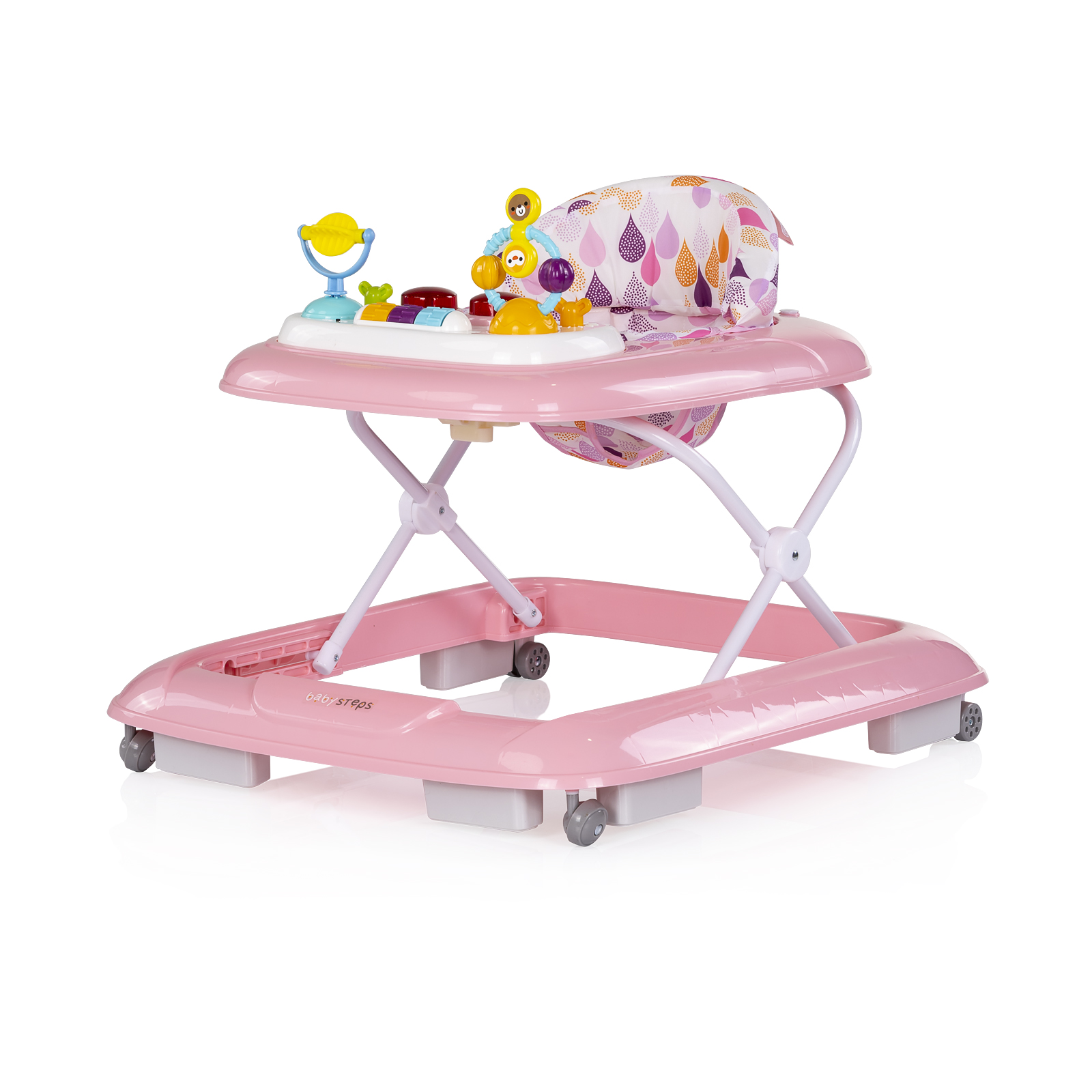Детска проходилка "Baby Steps" розова