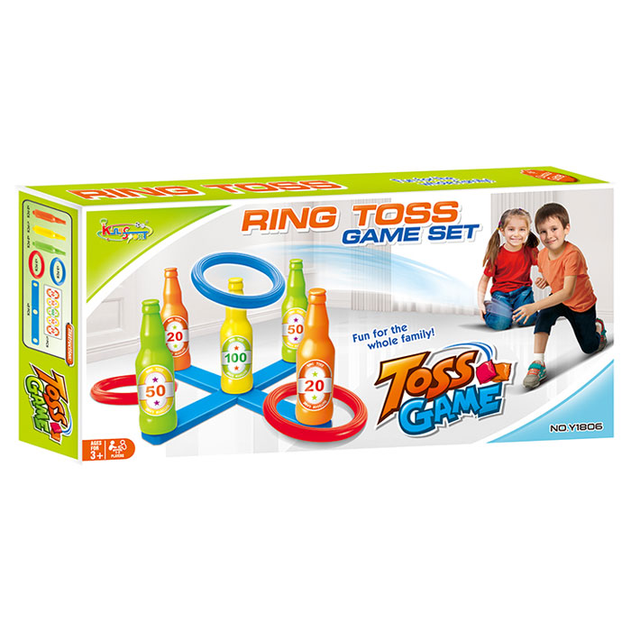 Детска игра Raya Toys Toss Game Бутилки и рингове