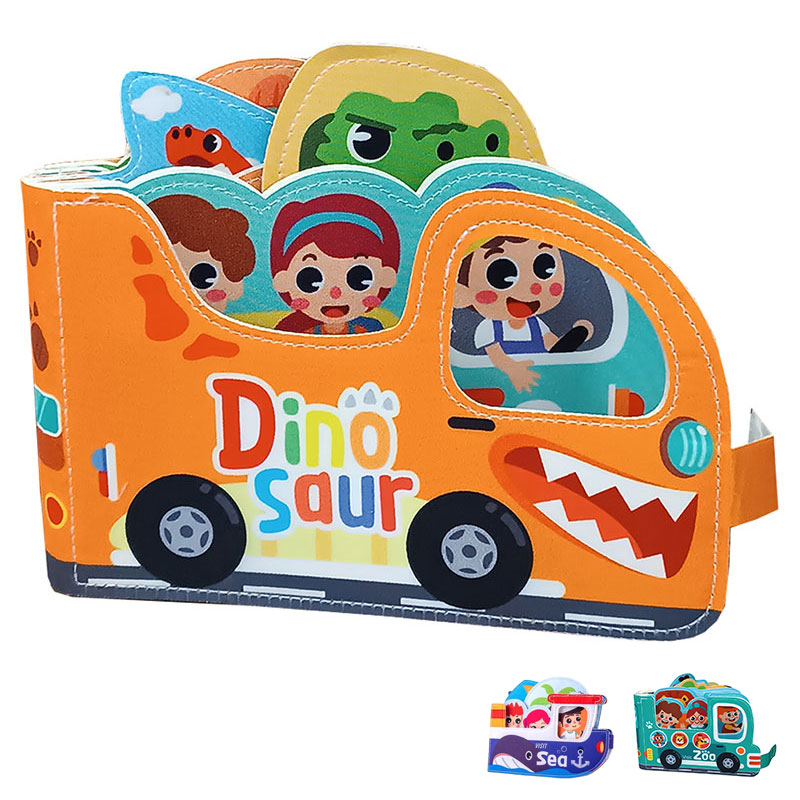 Тиха книжка за бебе Raya Toys