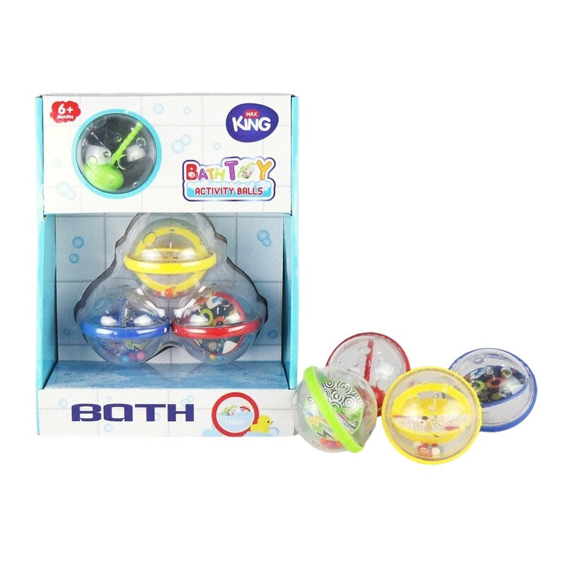 Комплект бебешки играчки Raya Toys Сфери за баня
