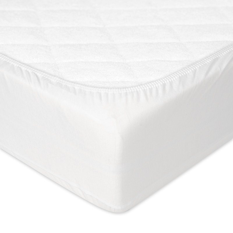 Чаршаф с ластик Baby Matex BAMBOO непромокаем 80х160 см 0411-01 Бял