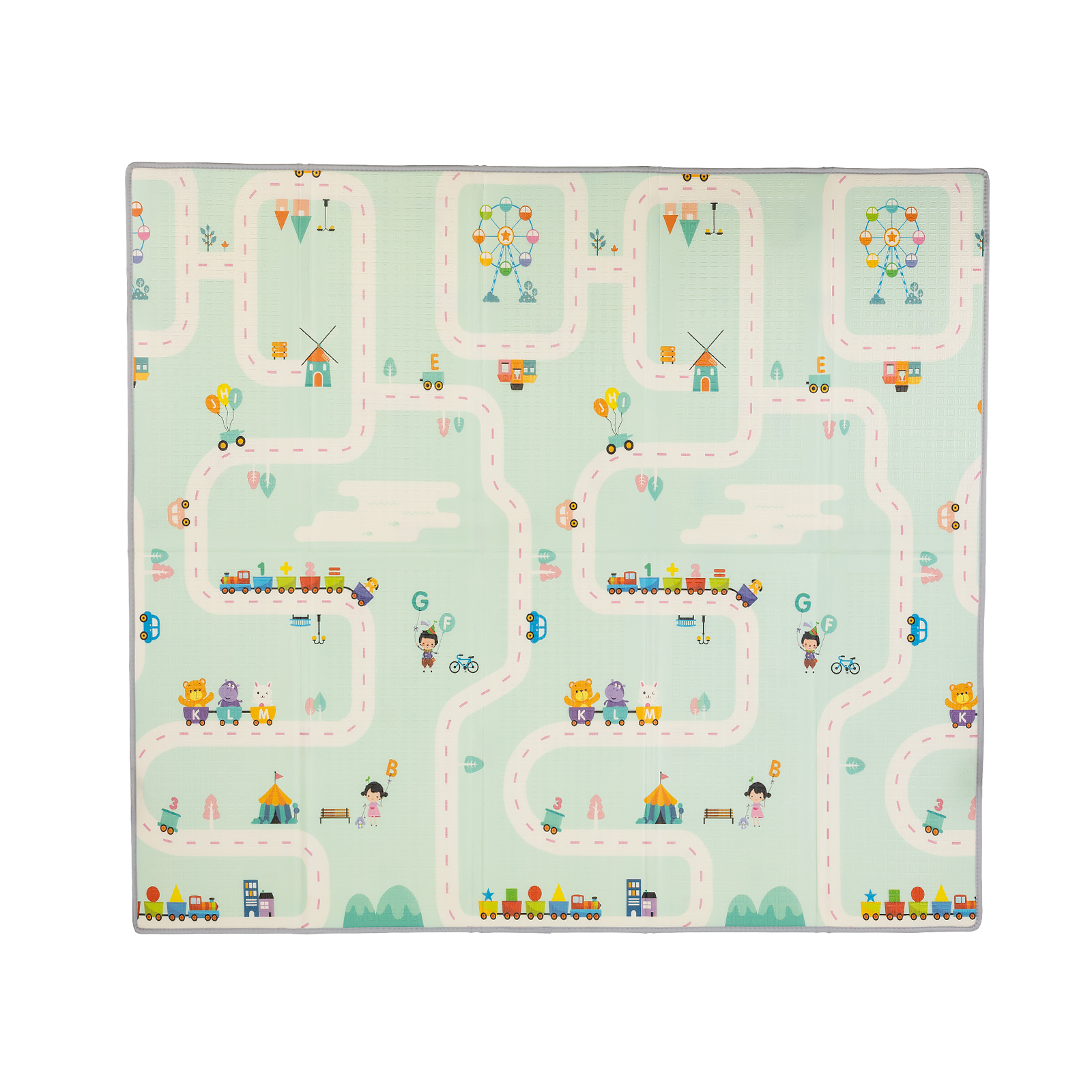Детско килимче за игра Лунапарк113*113cm