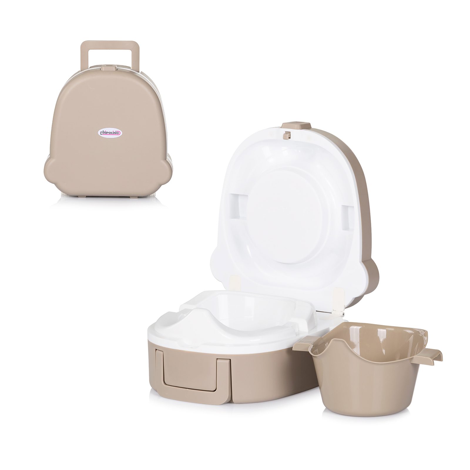 Гърне за пътуване Potty to Go беж