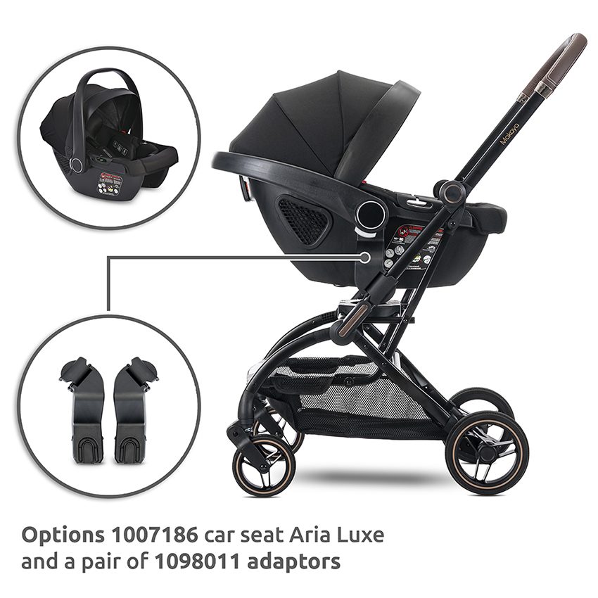 Опции 1007186 стол за кола Aria Luxe и 1098011 адаптори